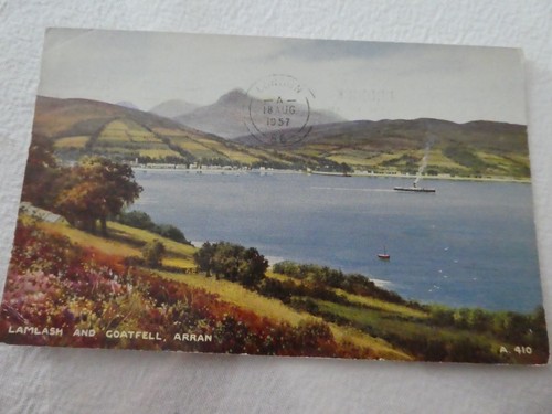 Vintage lamlash and goatfell - lamlash,