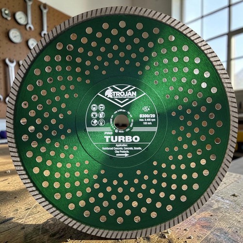 Diamond cutting blade - cutting, trojan