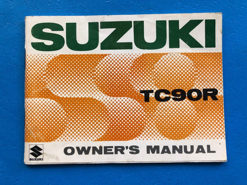 Suzuki tc90r owner - tc90r, manual