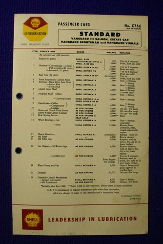 Standard vanguard - standard, 3