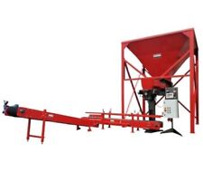 Vibrating bagging hopper with scales, control box, conveyor & hot air sealer