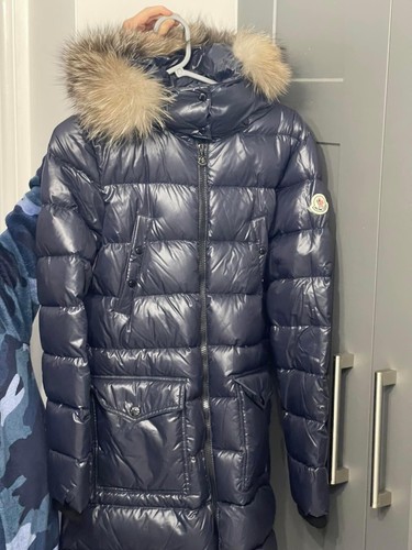 Moncler navy coat girls age - girls, 14