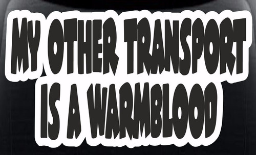 Horsebox decal other car - other,