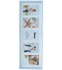 Multi Aperture Photo Picture Frames Holds 3 or 5 Photos White or Black For Gift
