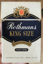 ROTHMANS - UK empty 20s