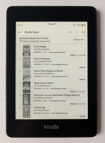 Amazon kindle paperwhite 10th - kindle, (10th