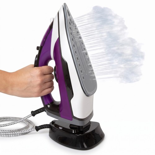 Electric steam iron non stick - iron,