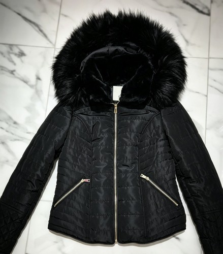 River island black puffer - island,