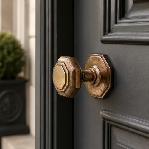 70mm unlacquered antique - 70mm,
