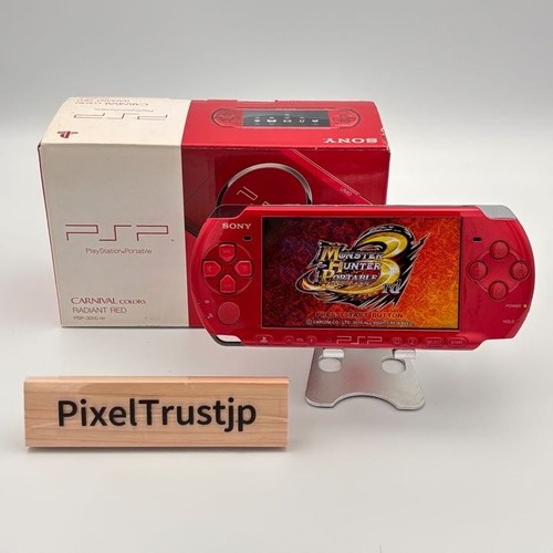 Sony psp 3000 radiant red - radiant,