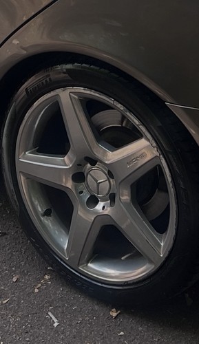 Mercedes genuine amg alloy - mercedes,