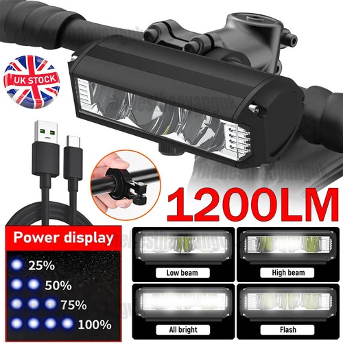 Powerful led bike light - powerful, usb