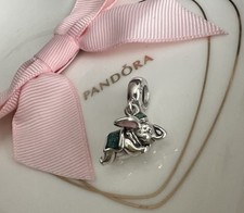 Genuine Pandora Disney Parks Flying Dumbo Dangle Charm Silver S925 ALE