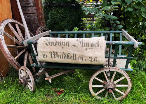 Folk art antique german - folk, grain