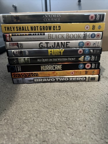 X16 war army dvd film - dvd, joblot