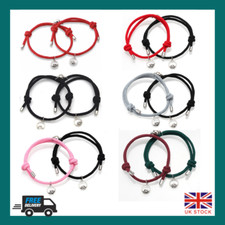 His and Hers Couples Attract Magnetic Bracelet Set Gift For Her Love Friendship