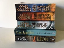 5 x Books - Conn Iggulden - Emperor Series - Complete- Job Lot