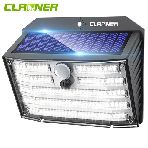 Solar power wall light - light, 126