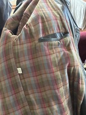 Mulberry black Leather 3/4 Coat, Hardly used very good condition