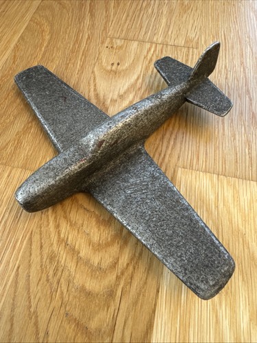 Vintage metal airplane - vintage,