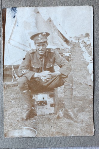 British soldier camp - british, in