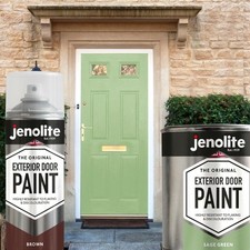 Jenolite Exterior Door Paint - Metal & Wood Doors & Garage Doors - 1 Litre