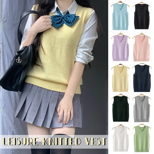 Uniform sleeveless sweaters - uniform,