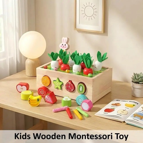 Wooden toddler toys for - toys, 3