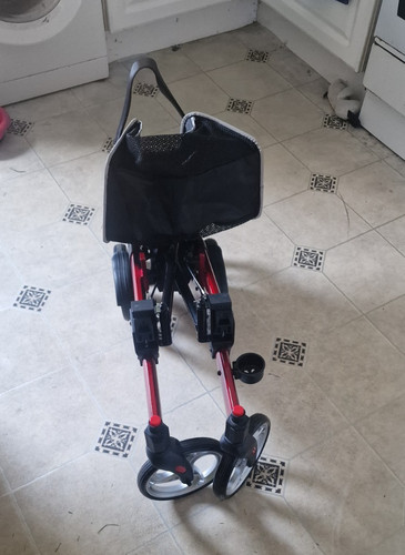 Wheel foldable rollator - 4-wheel,