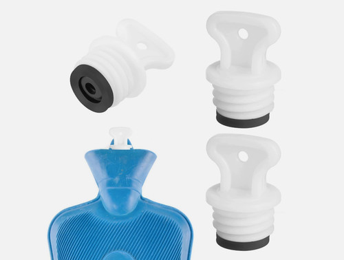 Rubber hot water bottle - rubber,