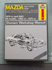 Mazda Montrose, 626 & TWR Sports Coupe  1979-1983 Haynes Owners Workshop Manual