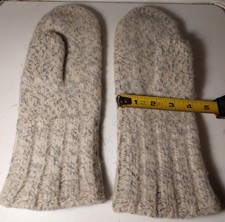 Vtg Ragg Wool Mittens Medium