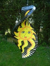 Wind Spinner Wooden Spiral