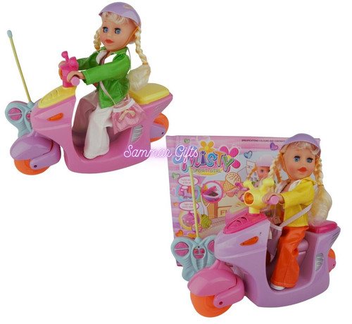 Girls scooter motorcycle radio - motorcycle,