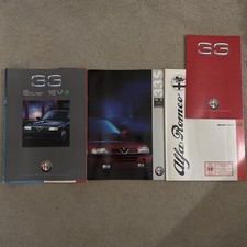 1989-90 ALFA ROMEO 33 BOXER 16V CLOVERLEAF Sales Brochure Pack w/33S brochure