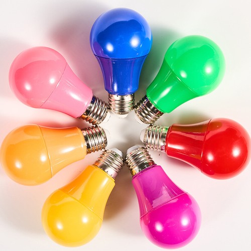 Multicolor e27 screw - screw, a50