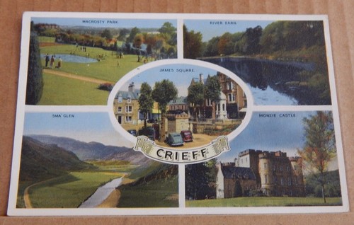 Postcard scotland crieff - scotland, multi