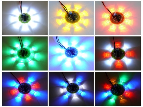 Led round chaser - led, light