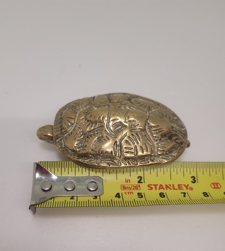 Vintage brass tortoise - vintage,