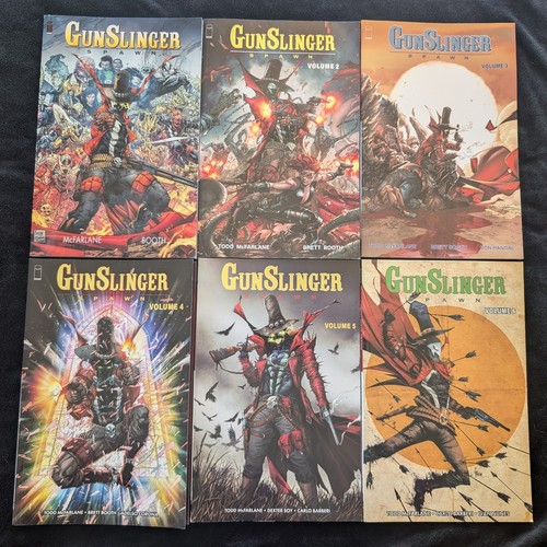Spawn gunslinger books volume - gunslinger,