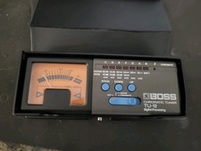 Used TU-12 BOSS Chromatic Tuner for Guitar Bass Acoustic Digital Processing