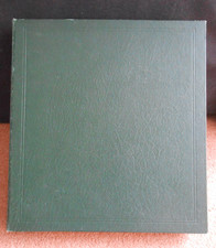 Spain stamp collection in dark