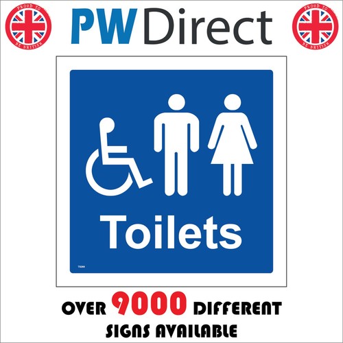 Sign male female disabled - male,