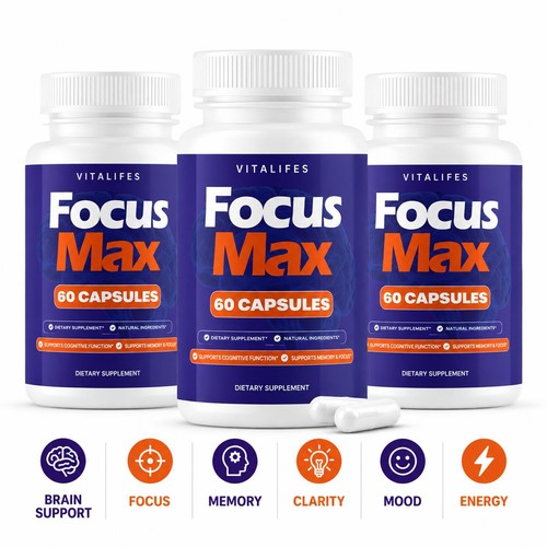 Focus max pills - (3,
