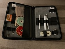 Vintage? Black Leather  Zipped