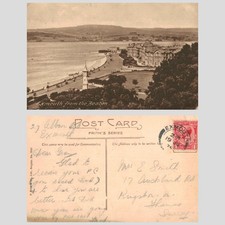 Vintage postcard exmouth - postcard,