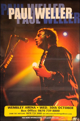 Paul weller original - weller, poster