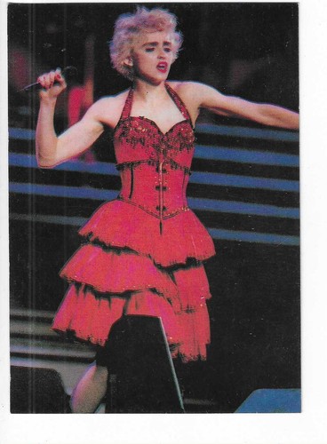 Music postcard madonna - music,