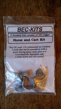 BEC-KITS HORSE AND CART KIT - OO SCALE 1:76 - UNMADE / UNUSED