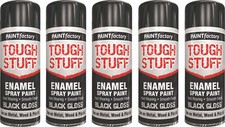 5 x 400ml TOUGH STUFF Enamel